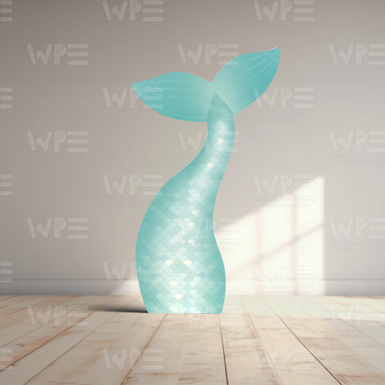 Mermaid Tail Cut Out