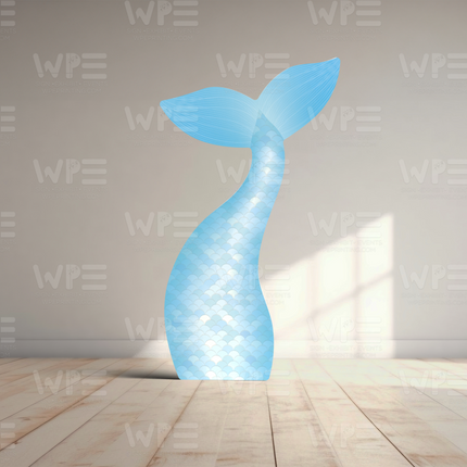 Mermaid Tail Cut Out