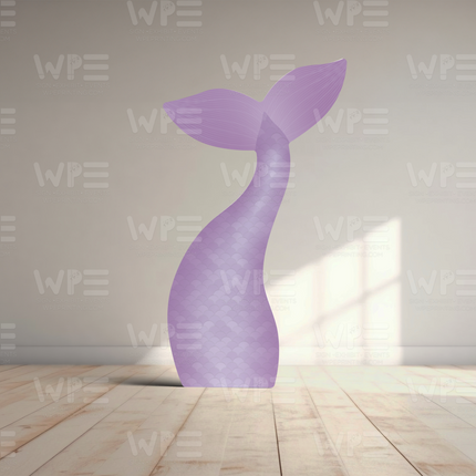 Mermaid Tail Cut Out