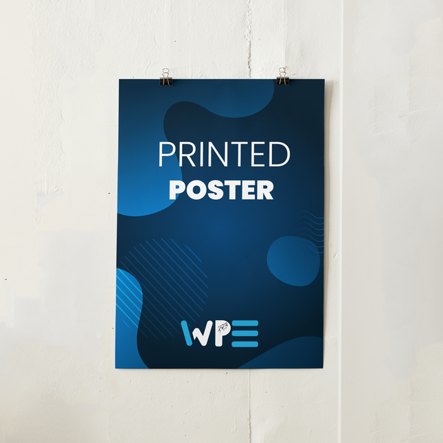 Custom Paper Poster