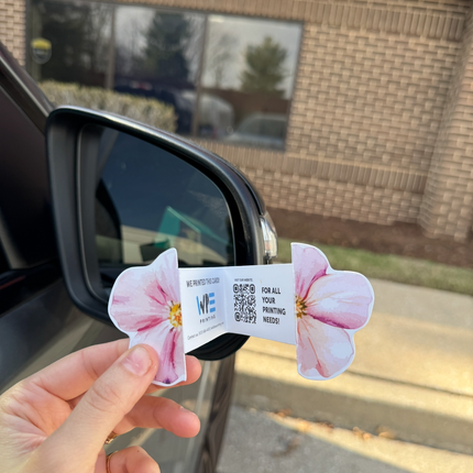 50 - Custom Die-Cut Foldable Business Cards