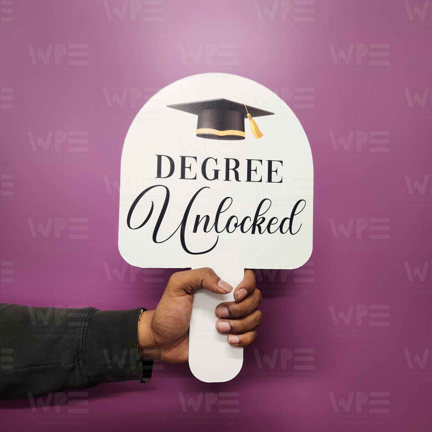 Grad Signs Handheld Graduation Handheld Signs – WPE Production