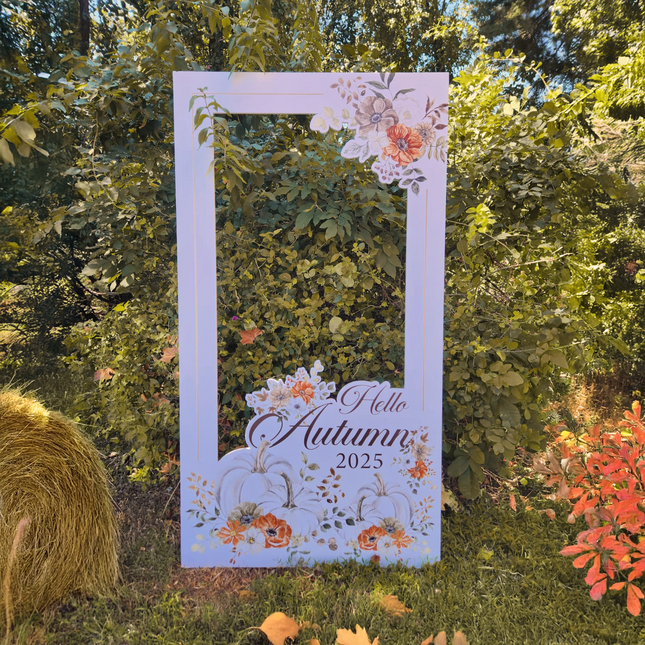 Life-Size Photo Frame - Hello Autumn