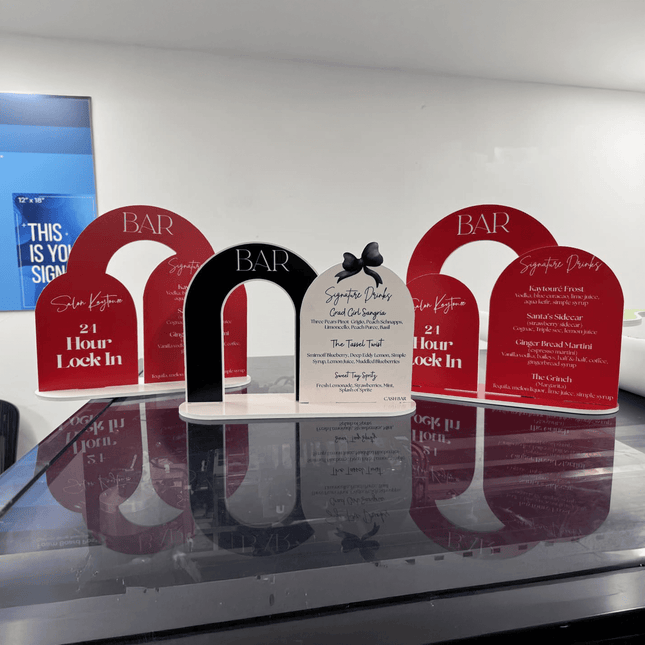 Custom Self-Standing Menu Bar