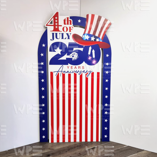 250 Years of Independence Backdrop