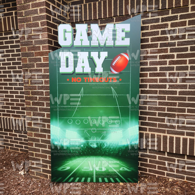 Game Day Football Backdrop