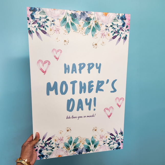 Happy Mother’s Day Foam Poster