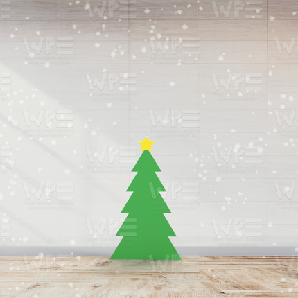 Christmas Tree Foam Cutout