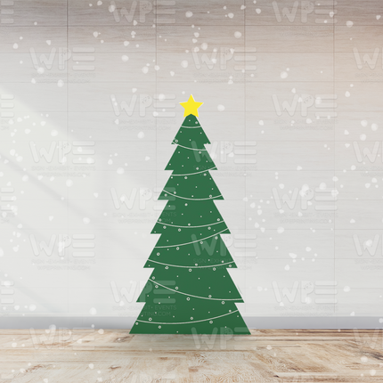 Christmas Tree Foam Cutout