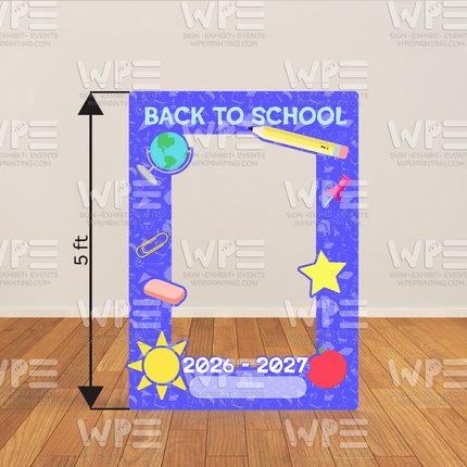 Back to School Photo Frame  2025-2026 Display