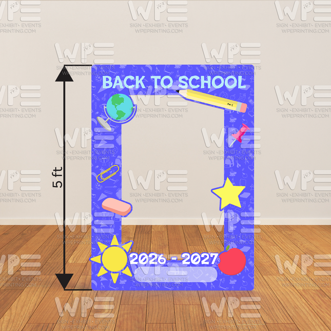 Back to School Photo Frame  2025-2026 Display