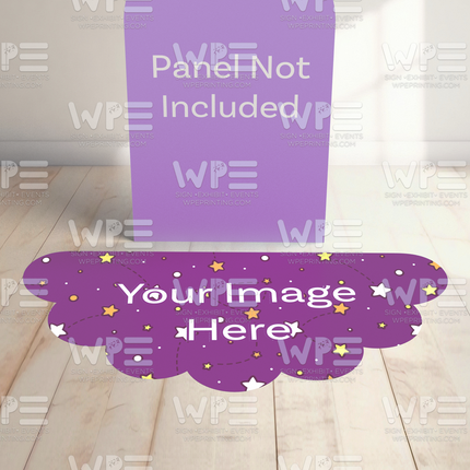 Reusable Floor print - PVC Custom Shape