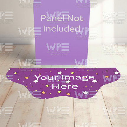 Reusable Floor print - PVC Custom Shape