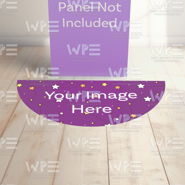 Reusable Floor print - PVC Custom Shape