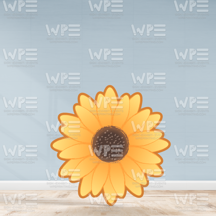 Sunflower Foam Cutout