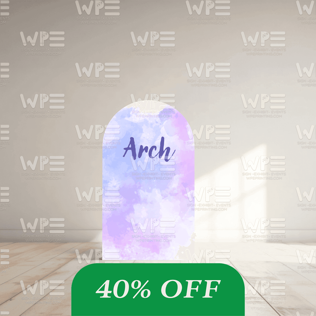 Custom Cut-to-Shape Foam Backdrop – Multiple Shapes Available