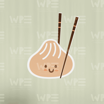 Little Dumpling and Chopsticks Cut Out