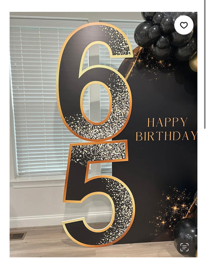 3ft Number Cutouts