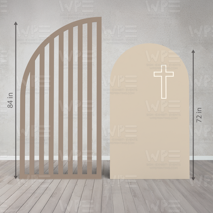 Baptism Duo Backdrop Set