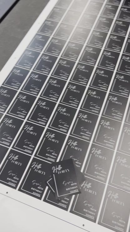 Die-Cut Waterproof Stickers