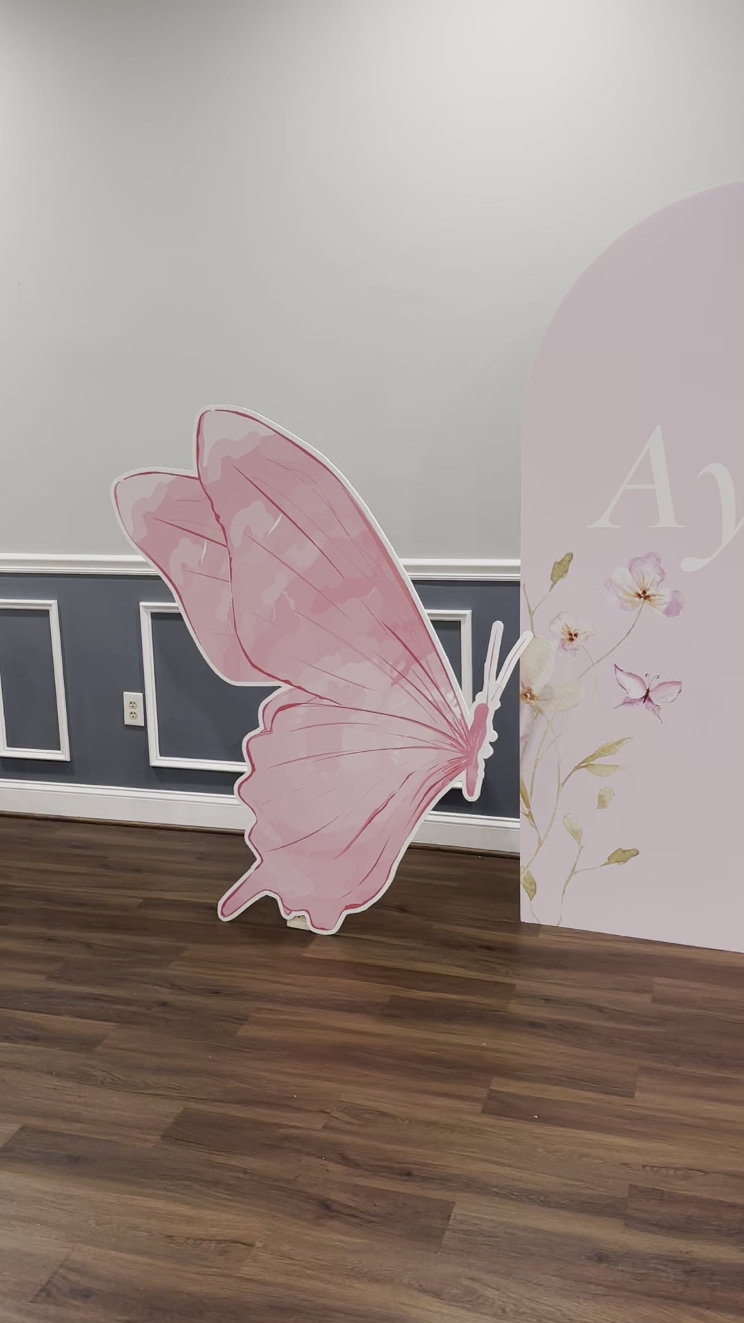 Cut to Shape Foam Board Backdrop Set WPE Production Haddad Events LLC