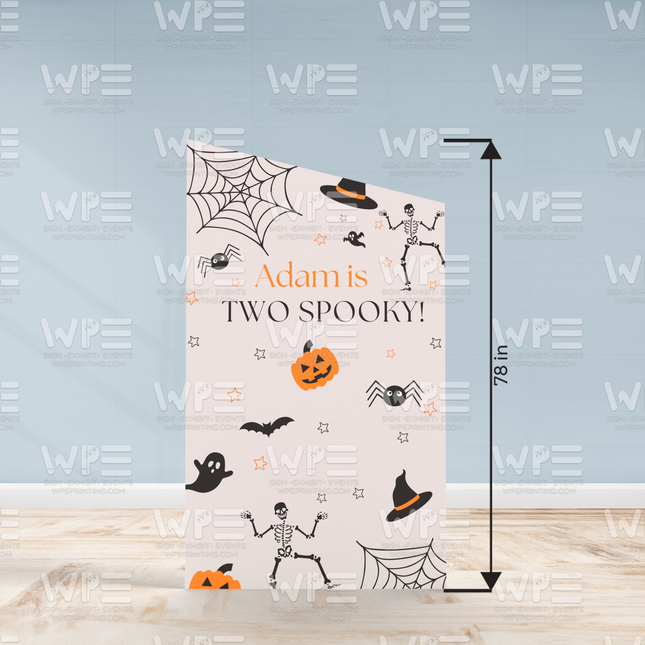 Spooky "Two" Angled Panel