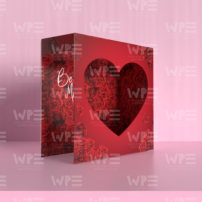 Valentine’s Day Magazine Booth 3D Prop