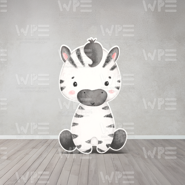 Little Zebra Cut Out